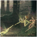 Komplettes Album-Cover: Holle Mangler "Tales From A Fairy World" (Large)