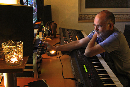 Holger Mangler im Studio